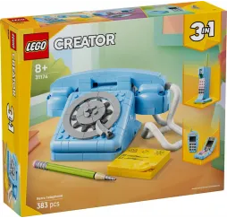 LEGO Creator Telefon retro – klocki konstrukcyjne dla dzieci 8+