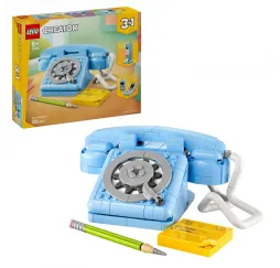 LEGO Creator Telefon retro – klocki konstrukcyjne dla dzieci 8+