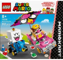 LEGO Super Mario Kart Wario i King Boo – klocki konstrukcyjne