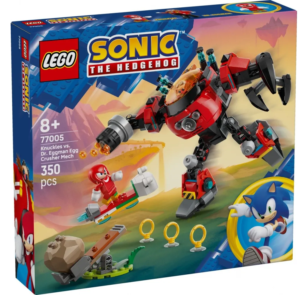 Sonic Knuckles kontra Dr. Eggman – klocki LEGO konstrukcyjne