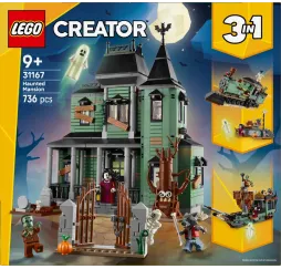 LEGO Creator Nawiedzona rezydencja – klocki konstrukcyjne 9+