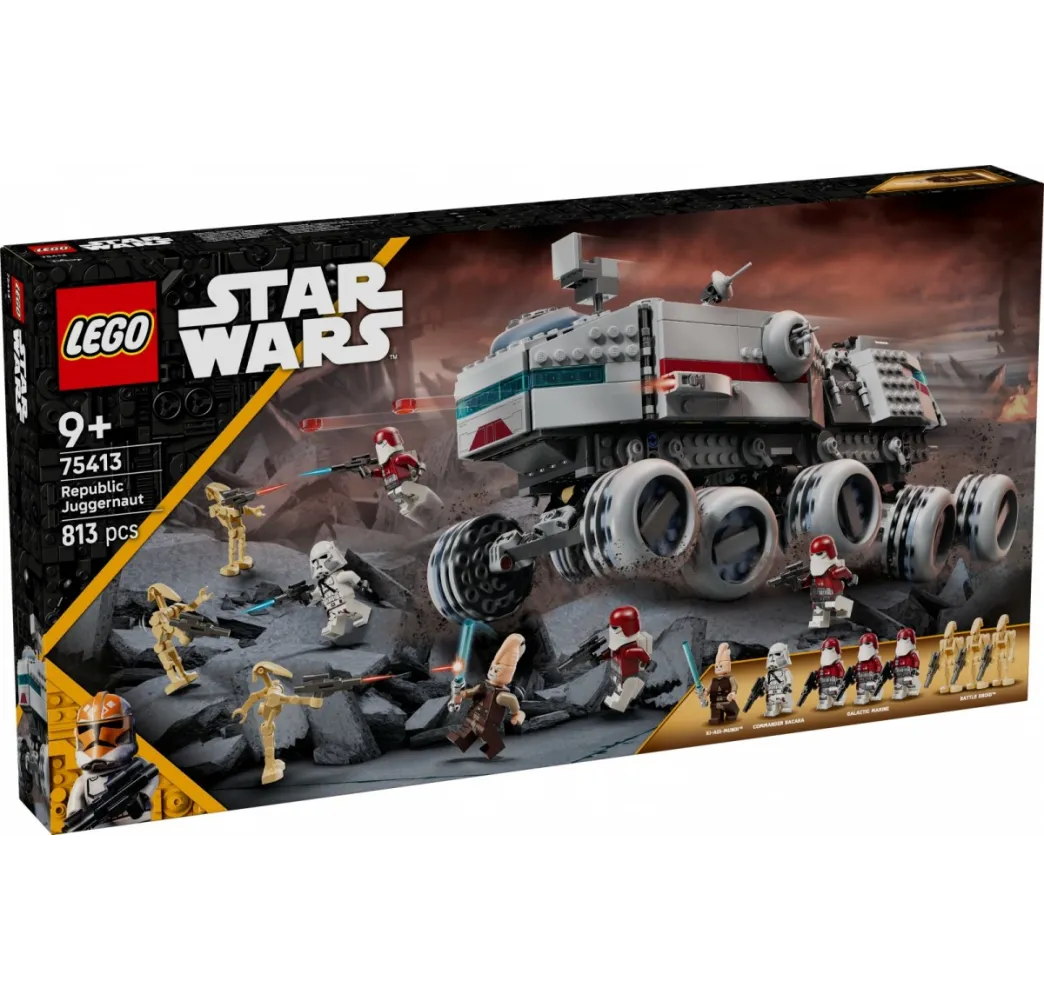 LEGO Star Wars Czołg Republiki – klocki konstrukcyjne dla dzieci