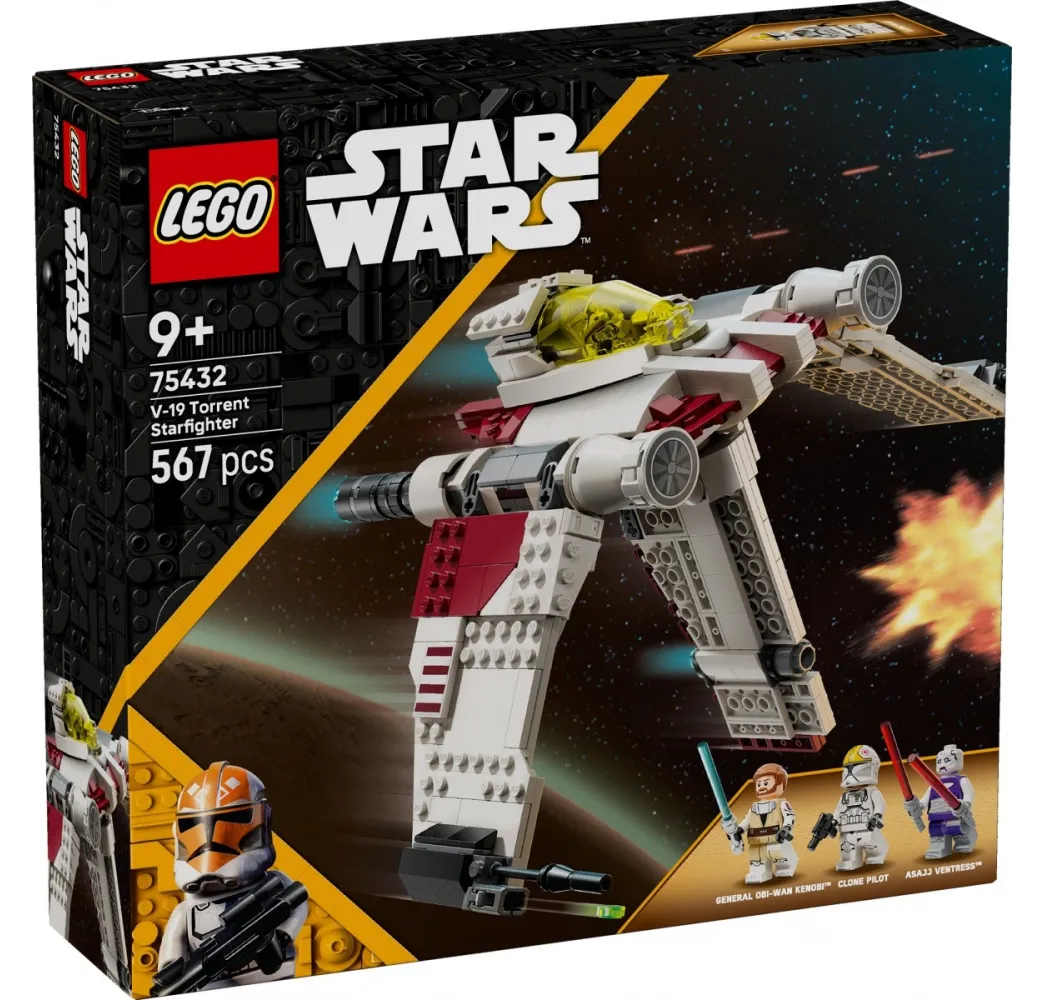 LEGO Star Wars Myśliwiec V-19 Torrent – klocki konstrukcyjne