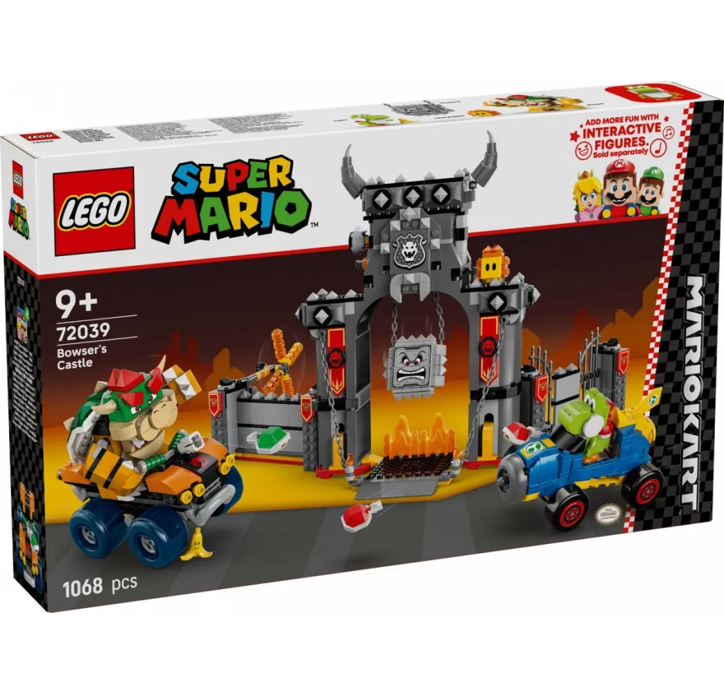 LEGO Super Mario Kart Bowser Zamek – klocki konstrukcyjne 9+