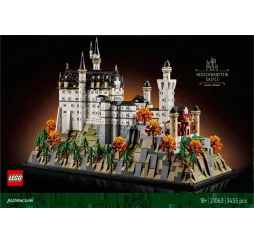 LEGO Architecture Zamek Neuschwanstein – klocki konstrukcyjne