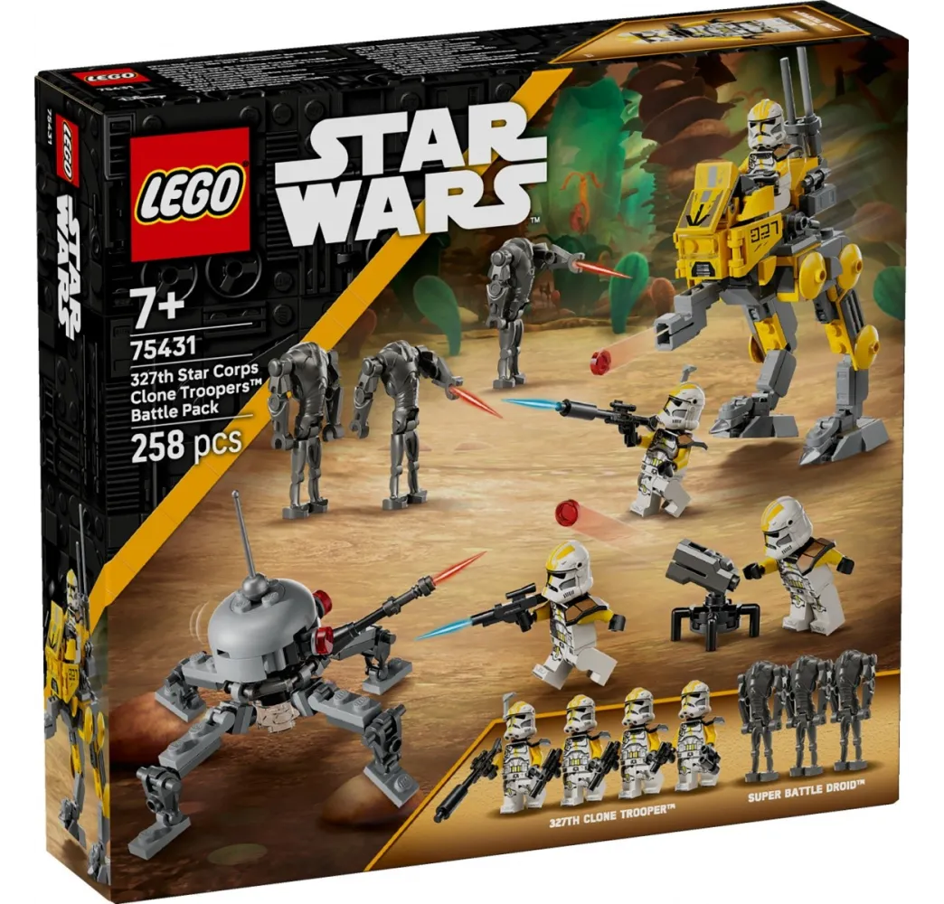 LEGO Star Wars żołnierze-klony – klocki konstrukcyjne dla dzieci