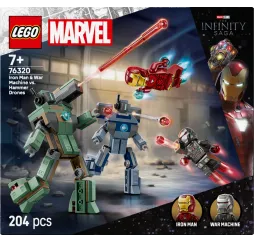 Iron Man i War Machine kontra drony – LEGO klocki konstrukcyjne