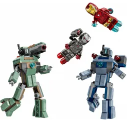 Iron Man i War Machine kontra drony – LEGO klocki konstrukcyjne