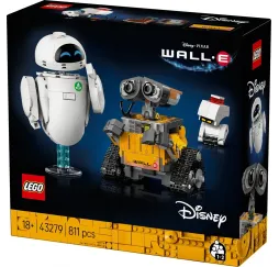 LEGO Disney Wall-e i Ewa – klocki konstrukcyjne dla dorosłych