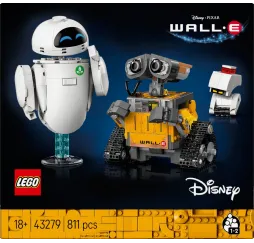 LEGO Disney Wall-e i Ewa – klocki konstrukcyjne dla dorosłych