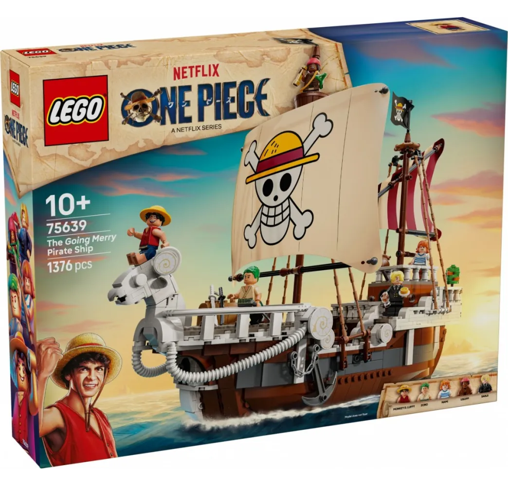 LEGO One Piece Going Merry – klocki konstrukcyjne dla dzieci 10+