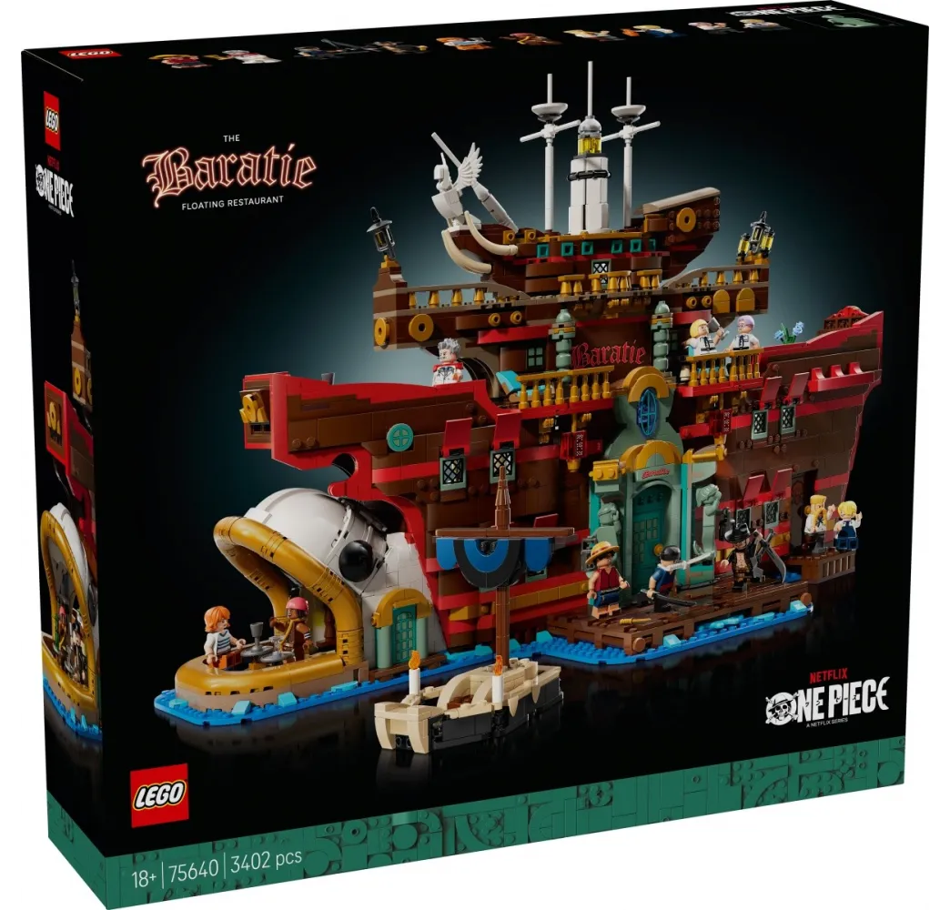 LEGO One Piece Baratie – klocki kolekcjonerskie dla dorosłych