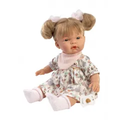 Llorens Joelle 38 cm – lalka interaktywna ze smoczkiem