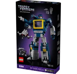 LEGO Icons Transformers Soundwave – klocki konstrukcyjne dla dorosłych