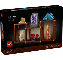 LEGO Ideas Kolekcja minerałów – klocki konstrukcyjne dla dorosłych