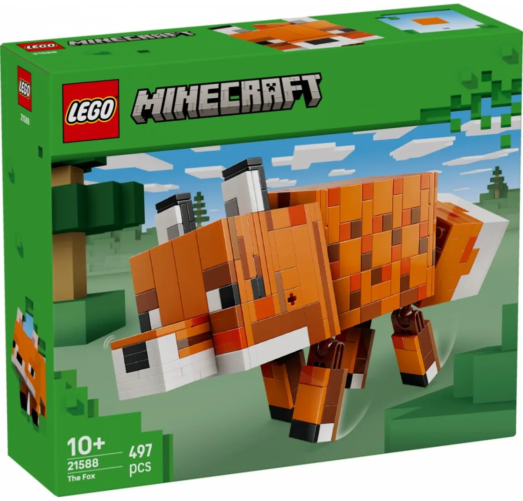 LEGO Minecraft Lis – klocki konstrukcyjne dla dzieci 10+