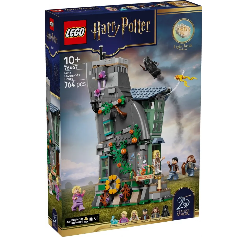 LEGO Harry Potter Dom Luny Lovegood – klocki konstrukcyjne 10+