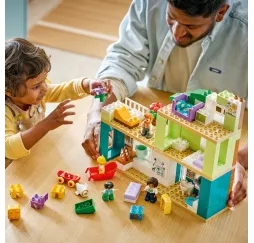 LEGO DUPLO Nowoczesny dom rodzinny 3w1 – klocki edukacyjne