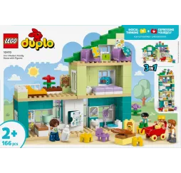 LEGO DUPLO Nowoczesny dom rodzinny 3w1 – klocki edukacyjne