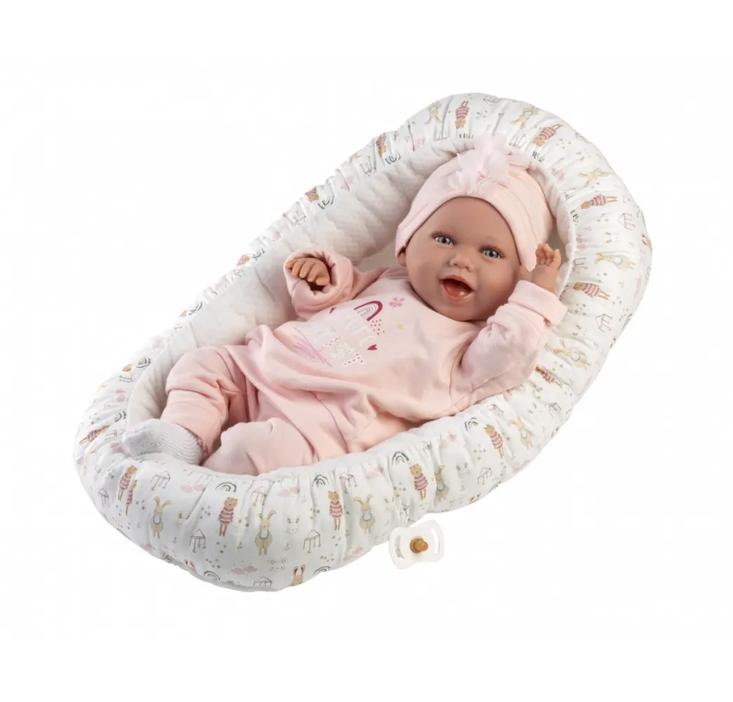 Llorens Mimi 42 cm – lalka interaktywna z akcesoriami
