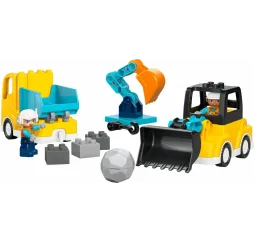 LEGO DUPLO Maszyny budowlane 3 w 1 – klocki konstrukcyjne