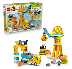 LEGO DUPLO Plac budowy 3w1 – klocki konstrukcyjne dla dzieci