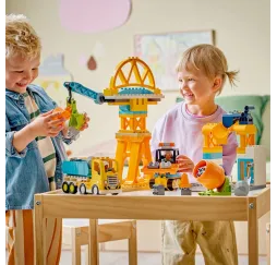 LEGO DUPLO Plac budowy 3w1 – klocki konstrukcyjne dla dzieci