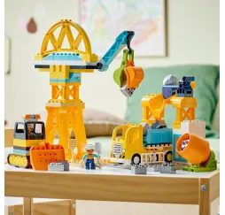 LEGO DUPLO Plac budowy 3w1 – klocki konstrukcyjne dla dzieci