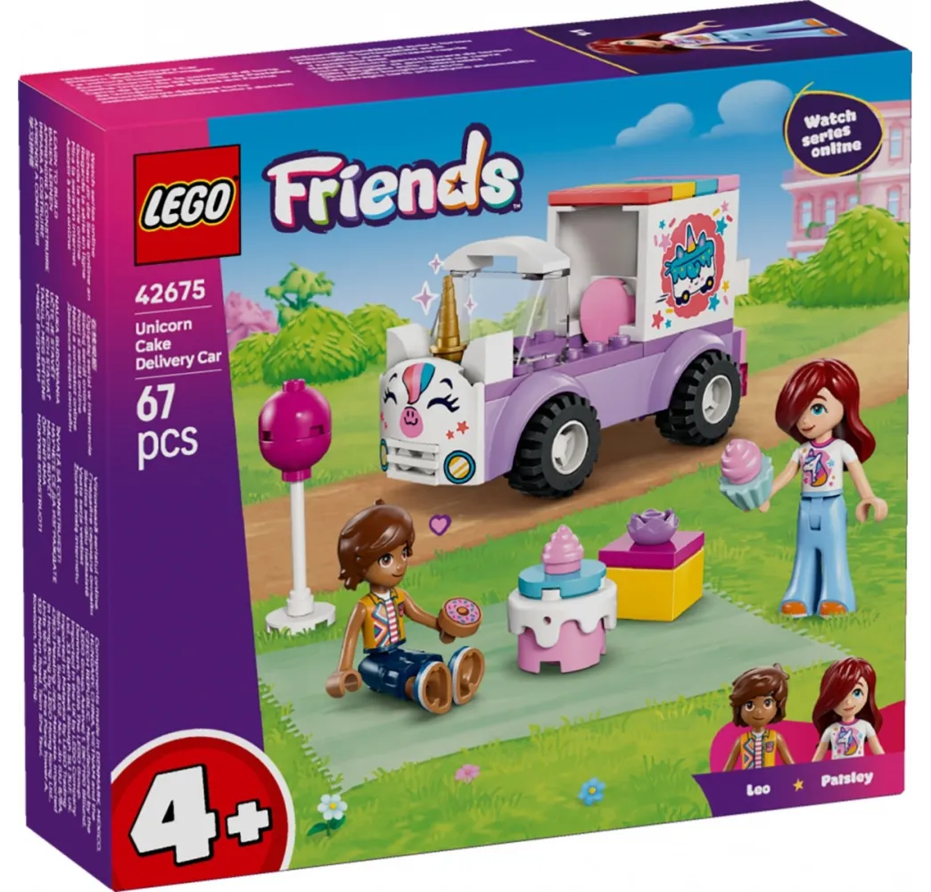 LEGO Friends Jednorożcowa dostawa tortu – klocki konstrukcyjne