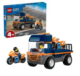 LEGO City Laweta dla motocykli – klocki konstrukcyjne dla dzieci