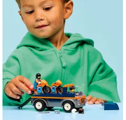 LEGO City Laweta dla motocykli – klocki konstrukcyjne dla dzieci