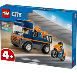 LEGO City Laweta dla motocykli – klocki konstrukcyjne dla dzieci
