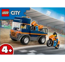 LEGO City Laweta dla motocykli – klocki konstrukcyjne dla dzieci