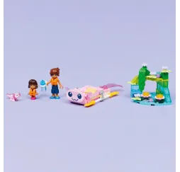 LEGO Friends Przygoda na aksolotlowej łodzi – klocki dla dzieci