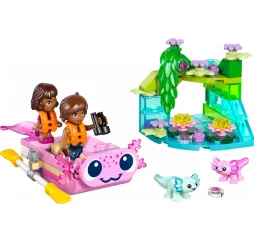 LEGO Friends Przygoda na aksolotlowej łodzi – klocki dla dzieci