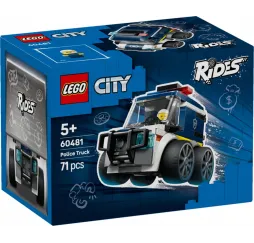 LEGO City Ciężarówka policyjna – klocki konstrukcyjne dla dzieci