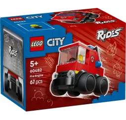 LEGO City Wóz strażacki – klocki konstrukcyjne dla dzieci 5+