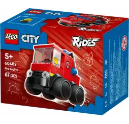 LEGO City Wóz strażacki – klocki konstrukcyjne dla dzieci 5+