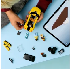 LEGO City Żółta taksówka – klocki konstrukcyjne dla dzieci 5+