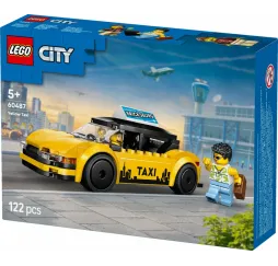 LEGO City Żółta taksówka – klocki konstrukcyjne dla dzieci 5+