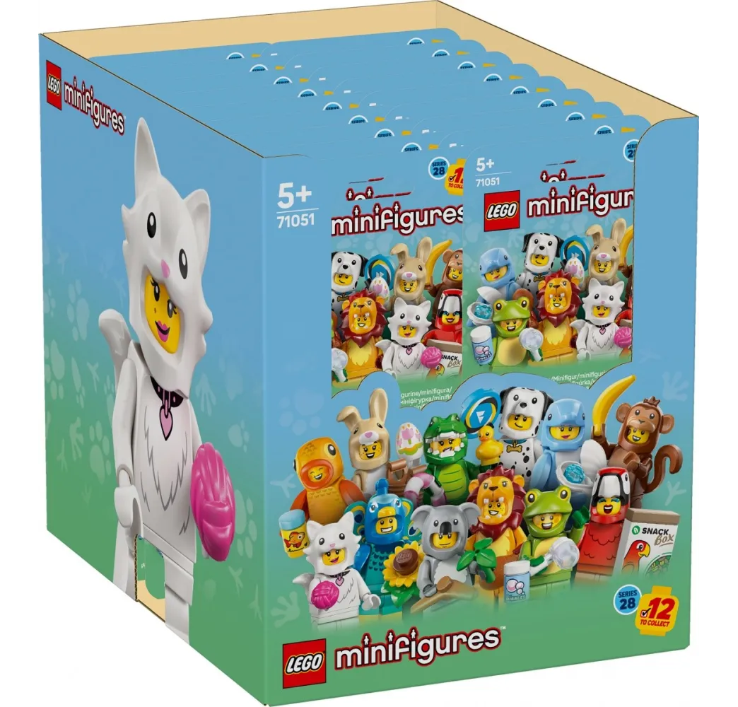LEGO Minifigures Seria 28 Zwierzęta – figurki kolekcjonerskie