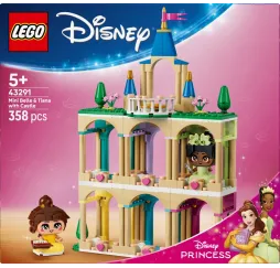 Mała Bella i Tiana z zamkiem – LEGO Disney Princess klocki 5+