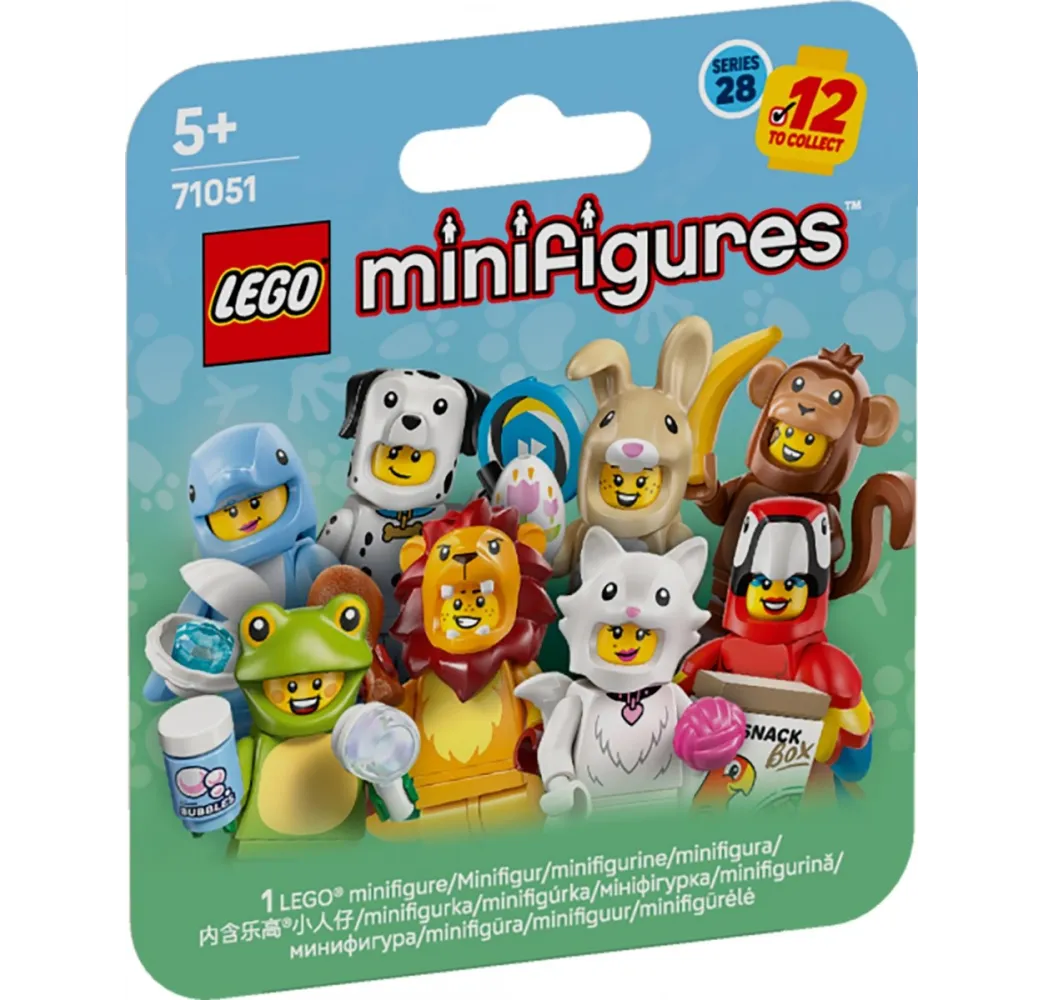 LEGO Minifigures Zwierzęta – figurka kolekcjonerska dla dzieci