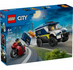 LEGO City Furgonetka policyjna – klocki konstrukcyjne 6+