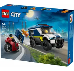 LEGO City Furgonetka policyjna – klocki konstrukcyjne 6+