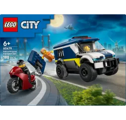 LEGO City Furgonetka policyjna – klocki konstrukcyjne 6+