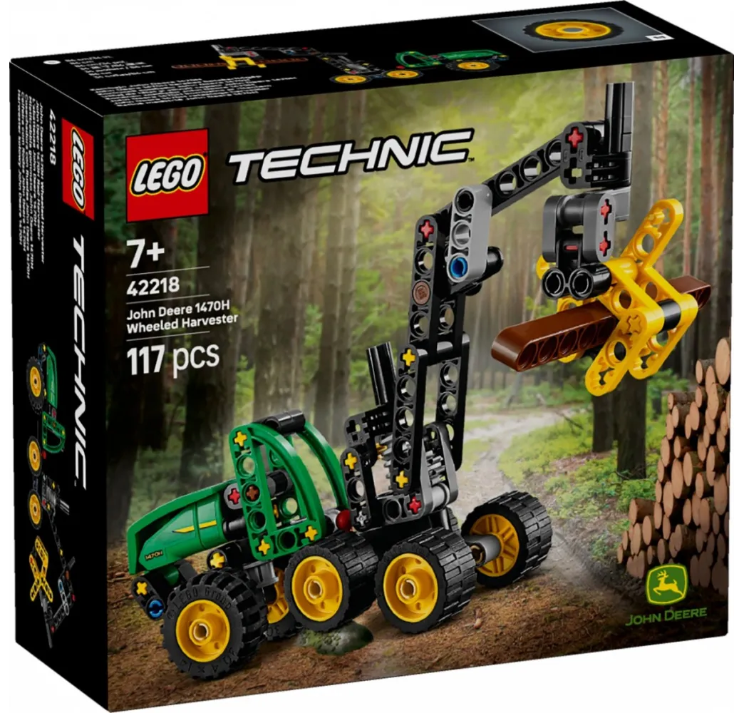 LEGO Technic Harwester John Deere – klocki konstrukcyjne 7+