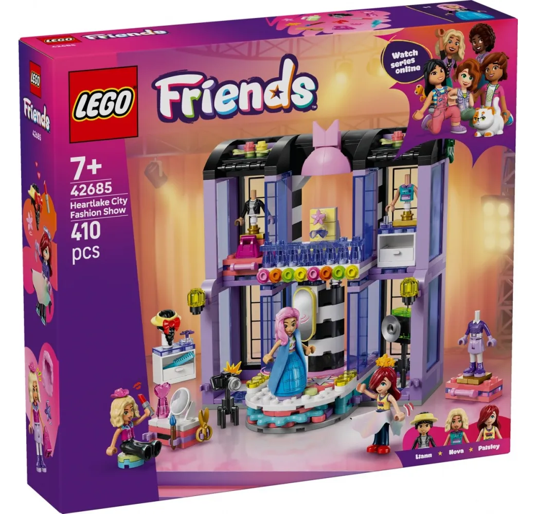 LEGO Friends Pokaz mody Heartlake – klocki konstrukcyjne 7+