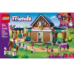 LEGO Friends Stadnina i szkółka jeździecka – klocki dla dzieci