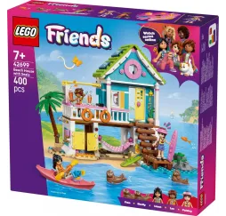 LEGO Friends Domek na plaży z fokami – klocki konstrukcyjne